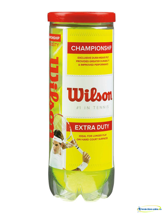 Теннисные мячи Wilson Championship Extra Duty x3
