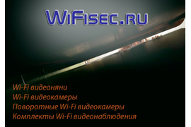 IP видеокамера с WiFi модулем купить в Москве