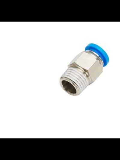 KQH06-01S-XLN01 - Прямое быстроразъёмное/резьбовое соединение, б/р 6 - R1/8''