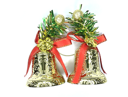 Набор новогодних украшений 2шт.