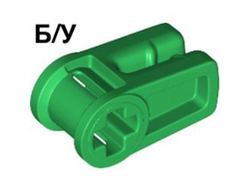 ! Б/У - Technic, Axle and Wire Connector, Green (49283 / 6263072) - Б/У