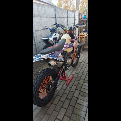 Наклейки на мотоцикл KTM 125-450 SX, SXF 2019-2022, EXC 2020-2023/GR8 #5998