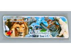 Гибкий магнит 14х5 см. - Новосибирский зоопарк | интернет-магазин 2fru.ru