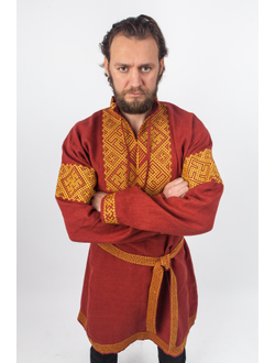 Рубаха с индивидуальным орнаментом "Сила Души"