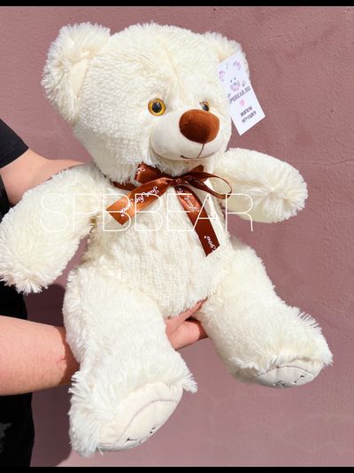 Плюшевый мишка 65 см бежевый Феликс