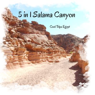 5 in 1 - Salama Canyon + Three pools + camel ride + Dahab + quad biking from Sharm El Sheikh