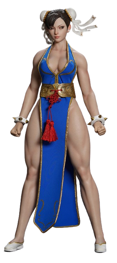 Чун Ли (серия Street Fighter) - Коллекционная ФИГУРКА 1/6 Fighting Goddess 2.0 (P023B) - PLAY TOY