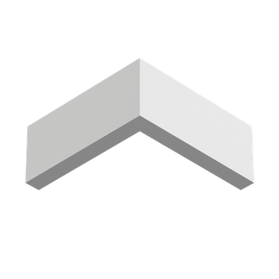 Наличник Ultrawood E2E 9988 i, для дверей, окон, проемов, под покраску, ударопрочный, 2000х57х12мм