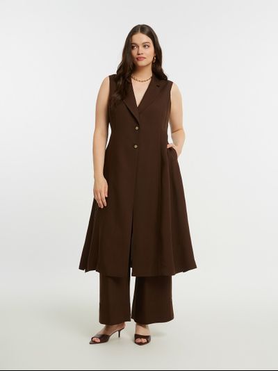 Женская блузка с принтом большого размера в модном бутике XLady