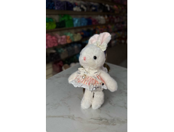 Зайка в платье (Размер игрушки 30см)