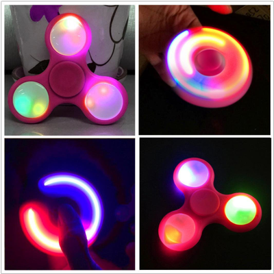 Спиннер "LED Pink" - с подсветкой