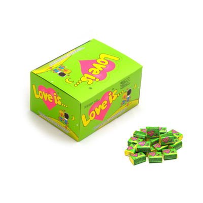 Жевательная резинка Love is, яблоко и лимон, 100 штук