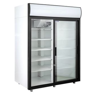 Холодильный шкаф Polair DM110Sd-S версия 2.0 (+1..+10 C, 1000 л, 1402х710х2028 мм)