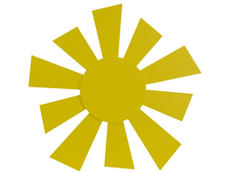 Декоративный элемент «СОЛНЦЕ»