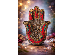 Подставка для благовоний Хамса (Рука Фатимы).