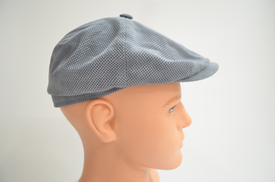 Итальянская кожаная кепка мужская