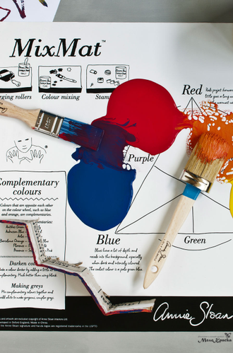 Силиконовый коврик для смешивания красок Annie Sloan MixMat™