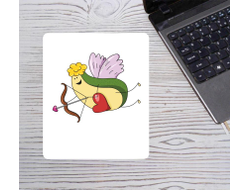 Коврик для мышки вертикальный #14 на День влюблённых, 14 февраля