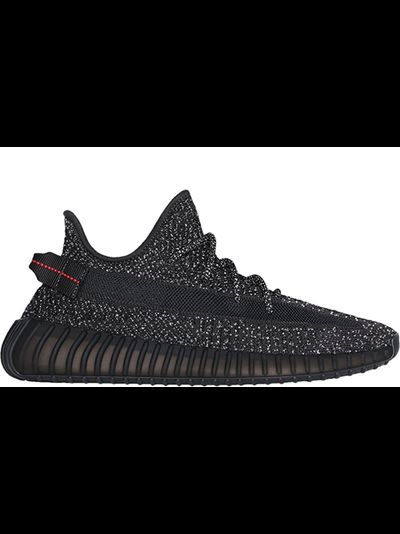 Adidas Yeezy Boost 350 V2 Reflective Black Big Size