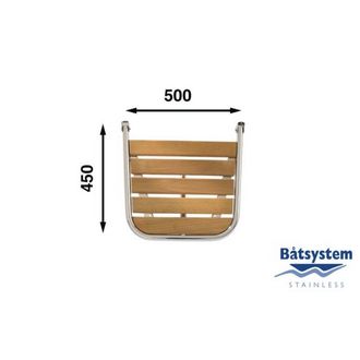 Транцевая площадка Batsystem PM4550 450 x 500 мм, 9519037402