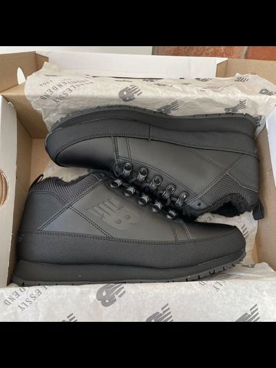 New Balance 754 Black с мехом