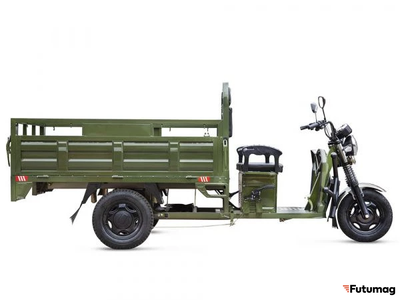 Электротрицикл Rutrike D4 Next 1800 60V1200W зеленый