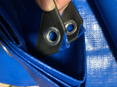 Тент Тарпаулин 5 x 6 м, 180 г/м2, шаг люверсов 0,5 м строительный защитный укрывной купить в Москве