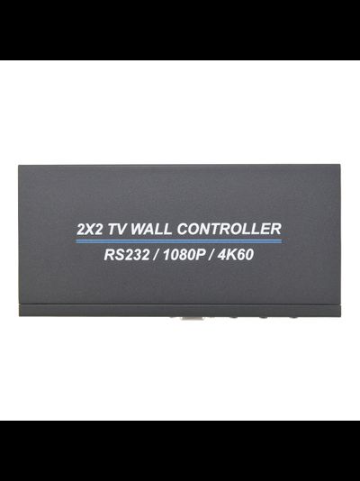 DE/VT-VWUHD1 (RS-232)  Контроллер видеостены 4К 2x2 с поддержкой управления по RS-232, пульт управления