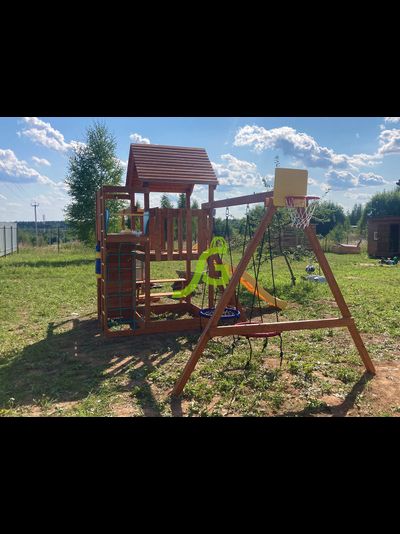 Детская площадка IgraGrad Крафт Pro 4 (скат 2,2)