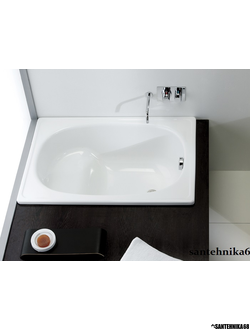Ванна стальная BLB EUROPA 105х70 120х70 сидячая