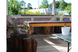 Аренда беседки с мангалом