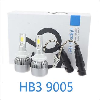 Автолампа светодиодная HВ3 (9005) LED HEADLIGHT C6 6000K, 12v