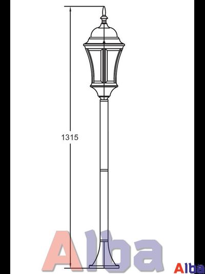 Astoria 306 L BG Парковый светильник