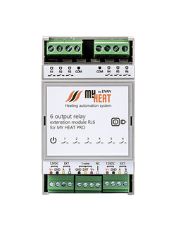 Релейный блок расширения MyHeat RL6