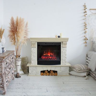 Электрокамин Rockland Lux с очагом Sparta 25.5 LED