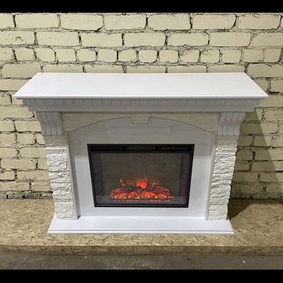 Электрокамин Дублин WT М2 с очагом Sparta 25.5 LED