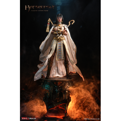 Египетская царица Хатшепсут (в белом)  - Коллекционная ФИГУРКА 1/6 scale Hatshepsut (PL2023-212B) - TBLeague