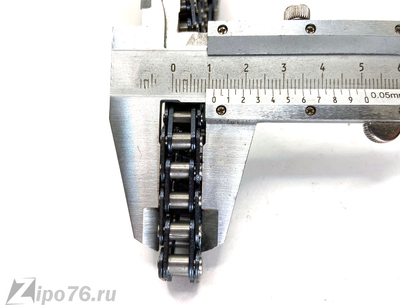 Цепь на квадроцикл детский 50 кубов и мототехнику T8F 118 звеньев
