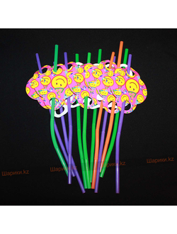 Трубочки "Миньоны" 12шт (копия)