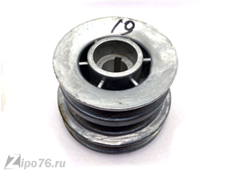 Шкив нева мб 2 ведомый двигателя посадка 19.5 мм