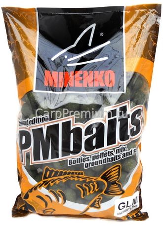 Бойлы Minenko прикормочные, 20мм, 1кг / Sausage &amp; Garlic (Чесночная сосиска)