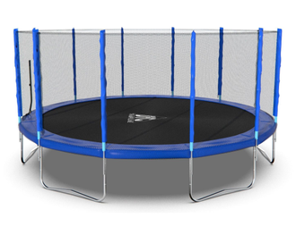 Батут DFC Trampoline Fitness 16FT-TR-B (4,88 метра) с защитной сеткой