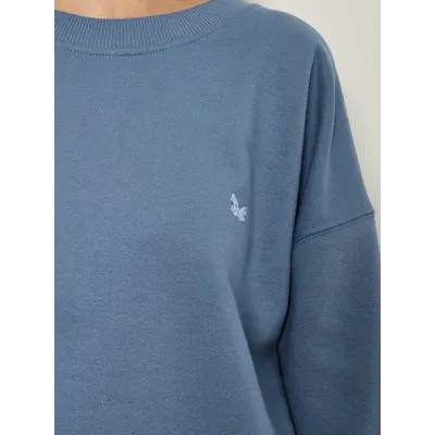 ЖЕНСКИЙ СВИТШОТ "ГОЛУБАЯ ПАСТЕЛЬ"