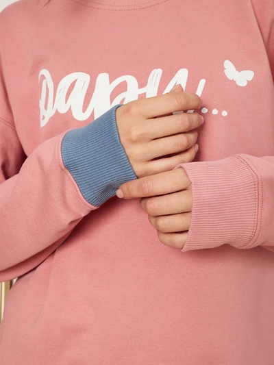 ЖЕНСКИЙ СВИТШОТ РОЗОВЫЙ "ДАРИ"