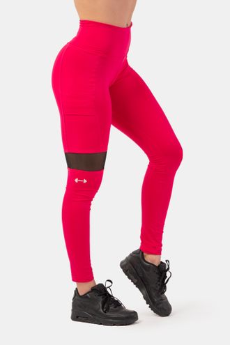 Леггинсы SPORTY SMART POCKET HIGH-WAIST LEGGINGS 404 Розовые