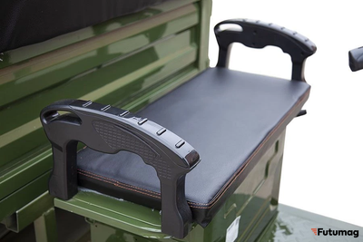 Грузовой электротрицикл Rutrike D4 NEXT 1800 72V1500W зеленый