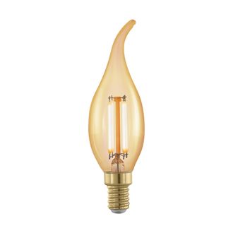 Светодиодная филаментная лампа ЭРА F-LED BXS-5w-832-E14 Gold