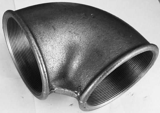 ОТВОД (УГОЛОК) Фитинги чугунные резьбовые.