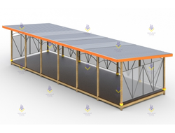 1349.9.3 Теневой навес с перегородкой тип-6/9