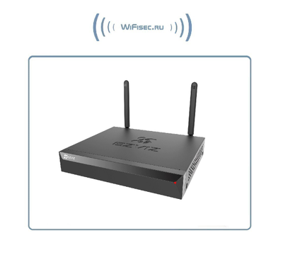 ezWireLess Kit CS-BW3424B0-E40 комплект системы WiFi видеонаблюдения состоит из 4 видеокамер Full HD + видеорегистратор